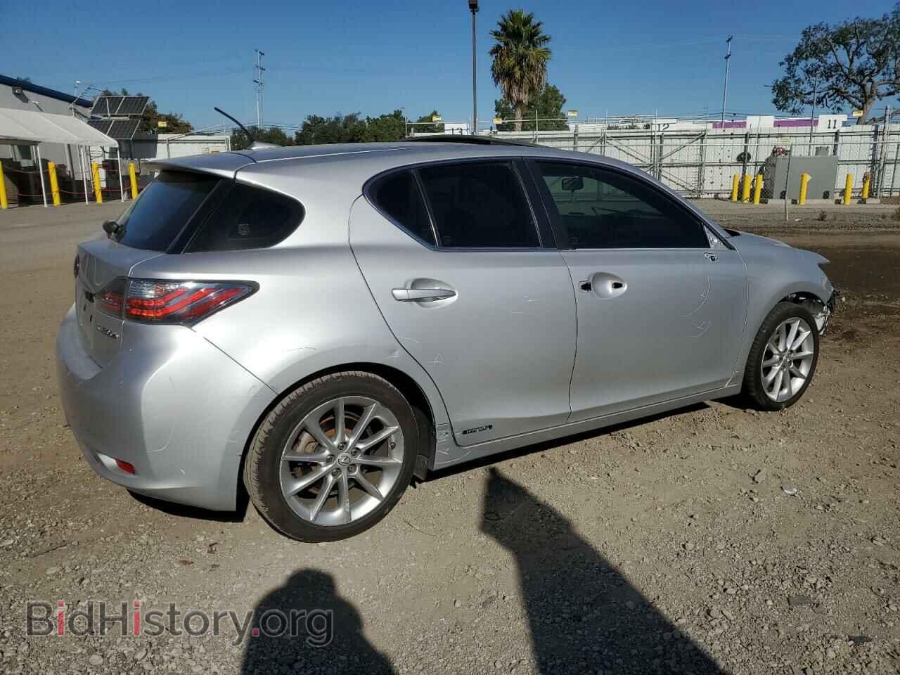 2012 LEXUS CT 200 - VIN: JTHKD5BH0C2101883 - Фото 3