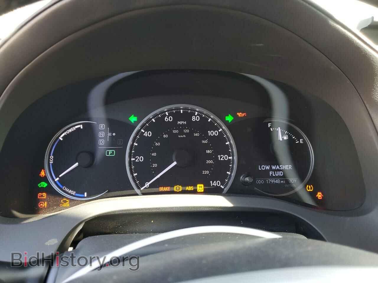2012 LEXUS CT 200 - VIN: JTHKD5BH0C2101883 - Фото 9