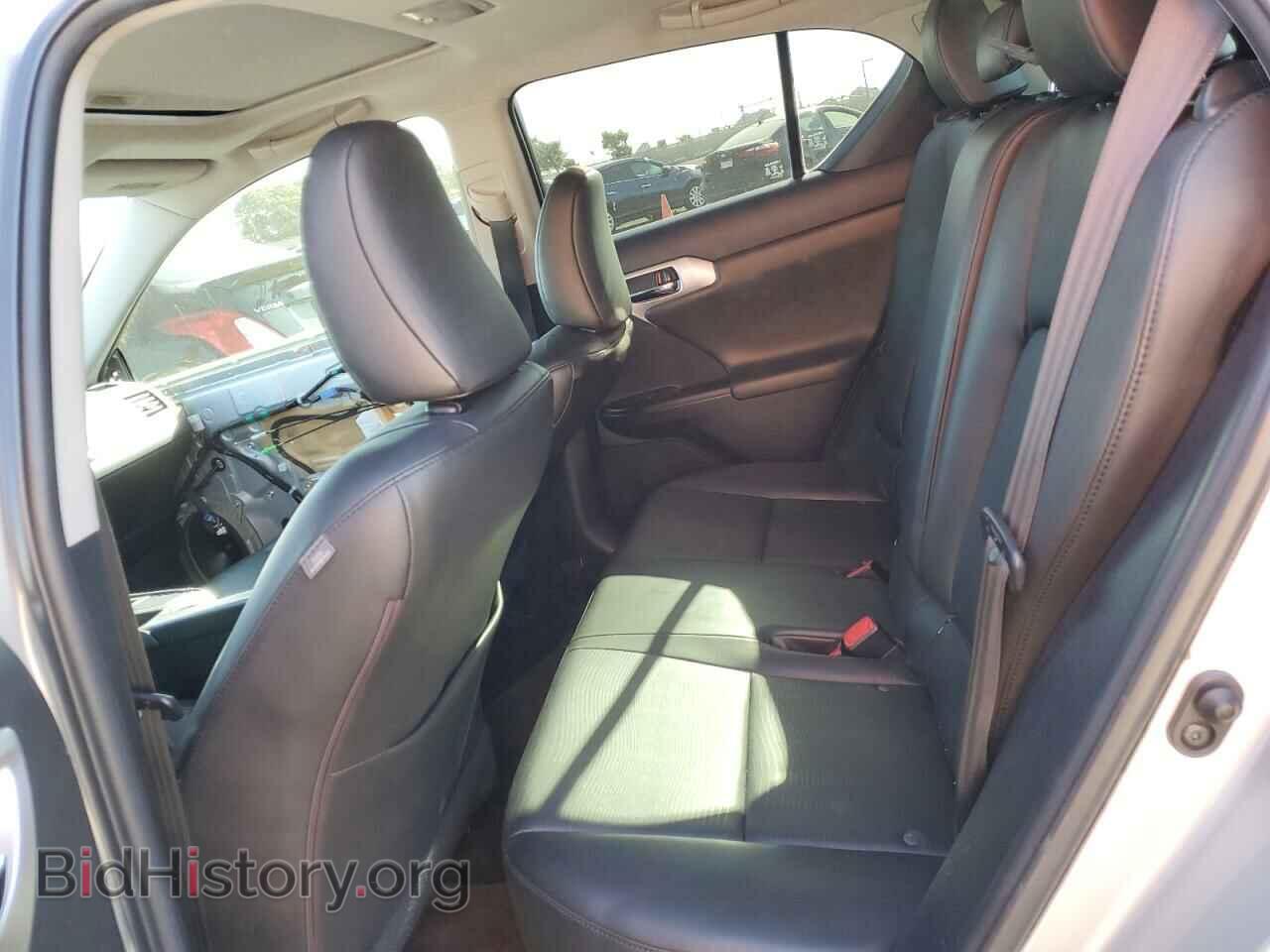 2012 LEXUS CT 200 - VIN: JTHKD5BH0C2101883 - Фото 10