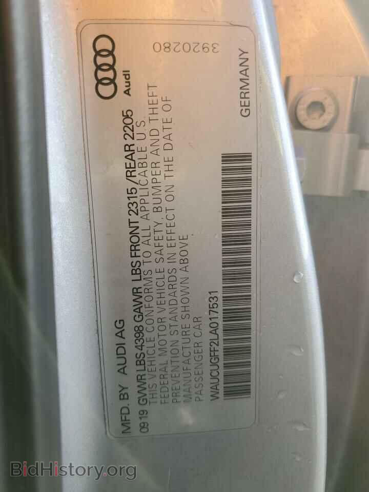2020 AUDI A3 - VIN: WAUCUGFF2LA017531 - Photo 12