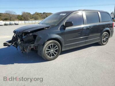 2016 Dodge CARAVAN R/T, black — VIN 2C4RDGEG0GR345538, Copart