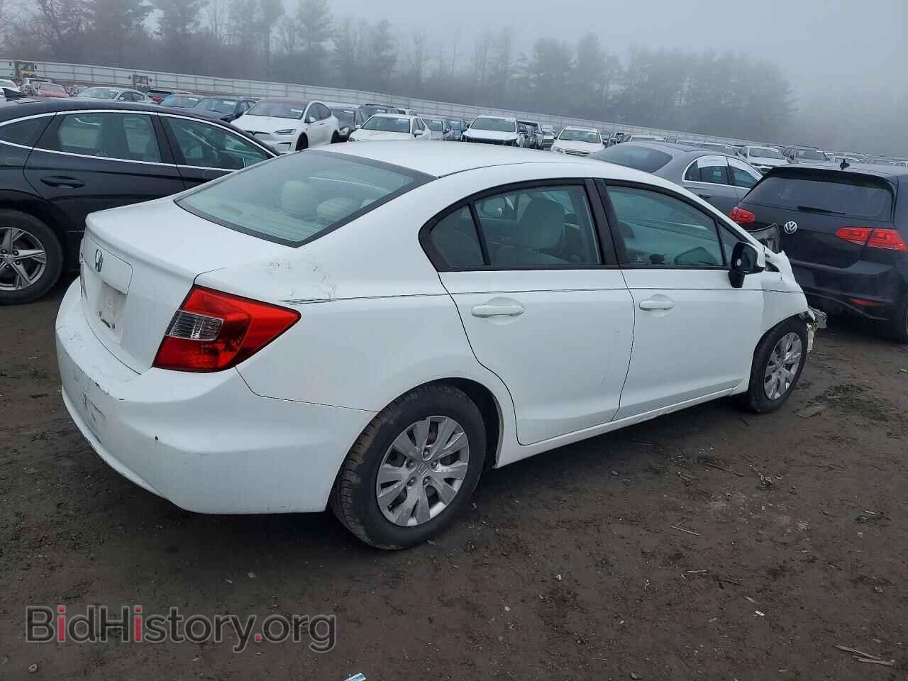 2012 HONDA CIVIC - VIN: 19XFB2F56CE317005 - Фото 3