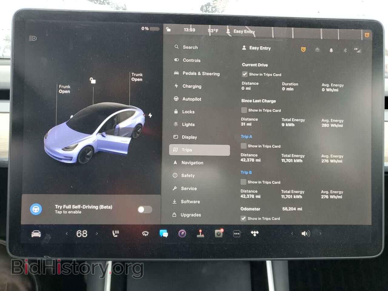 2019 TESLA MODEL 3 - VIN: 5YJ3E1EA9KF411472 - Photo 9
