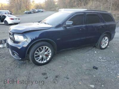 2015 Dodge DURANGO Citadel, blue — VIN 1C4SDJET7FC688589, Copart
