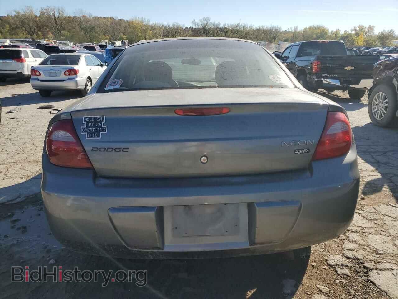 2005 DODGE NEON - VIN: 1B3AS56C55D192000 - Фото 6