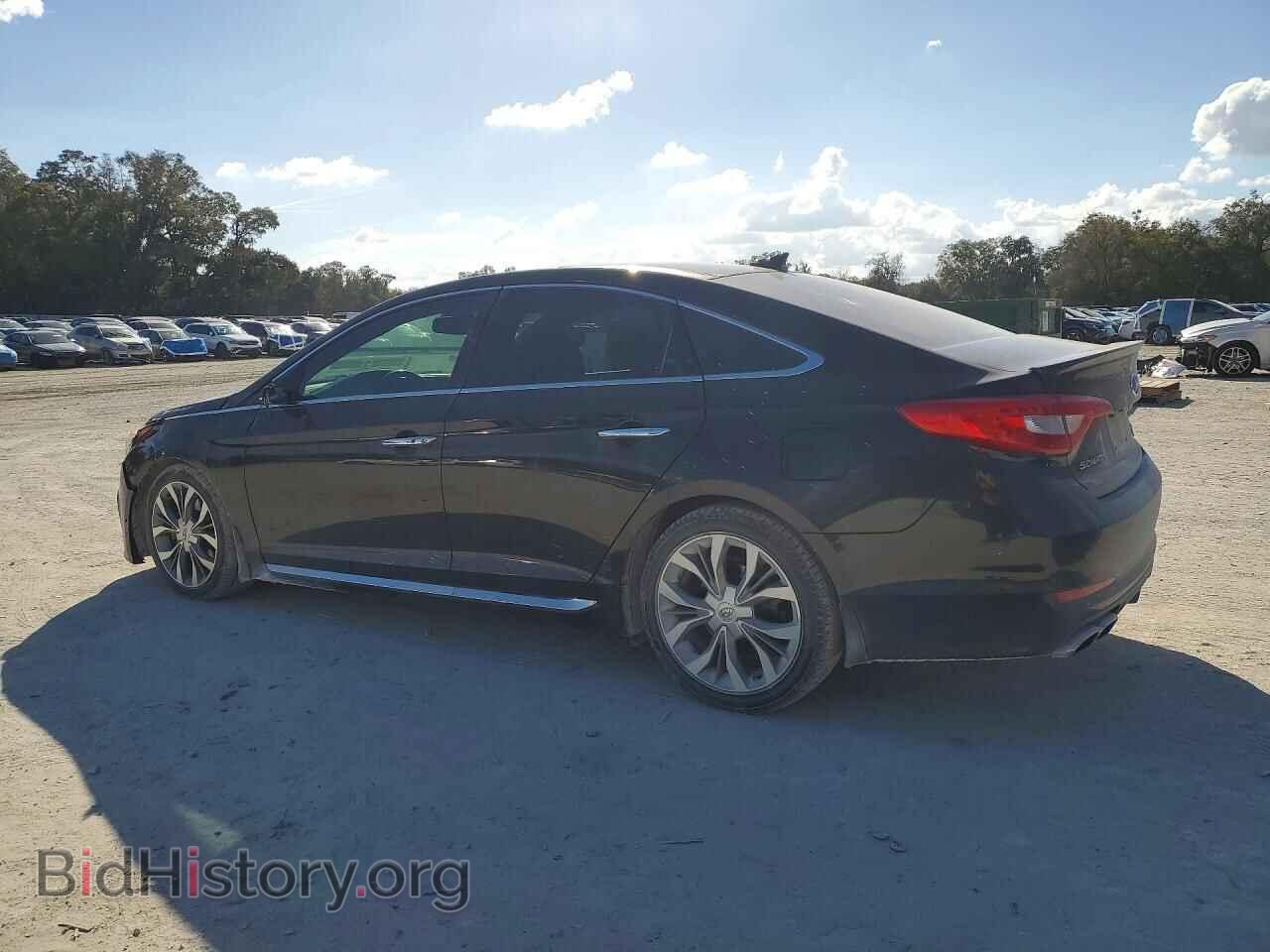 2015 HYUNDAI SONATA - VIN: 5NPE34AB0FH257367 - Фото 2