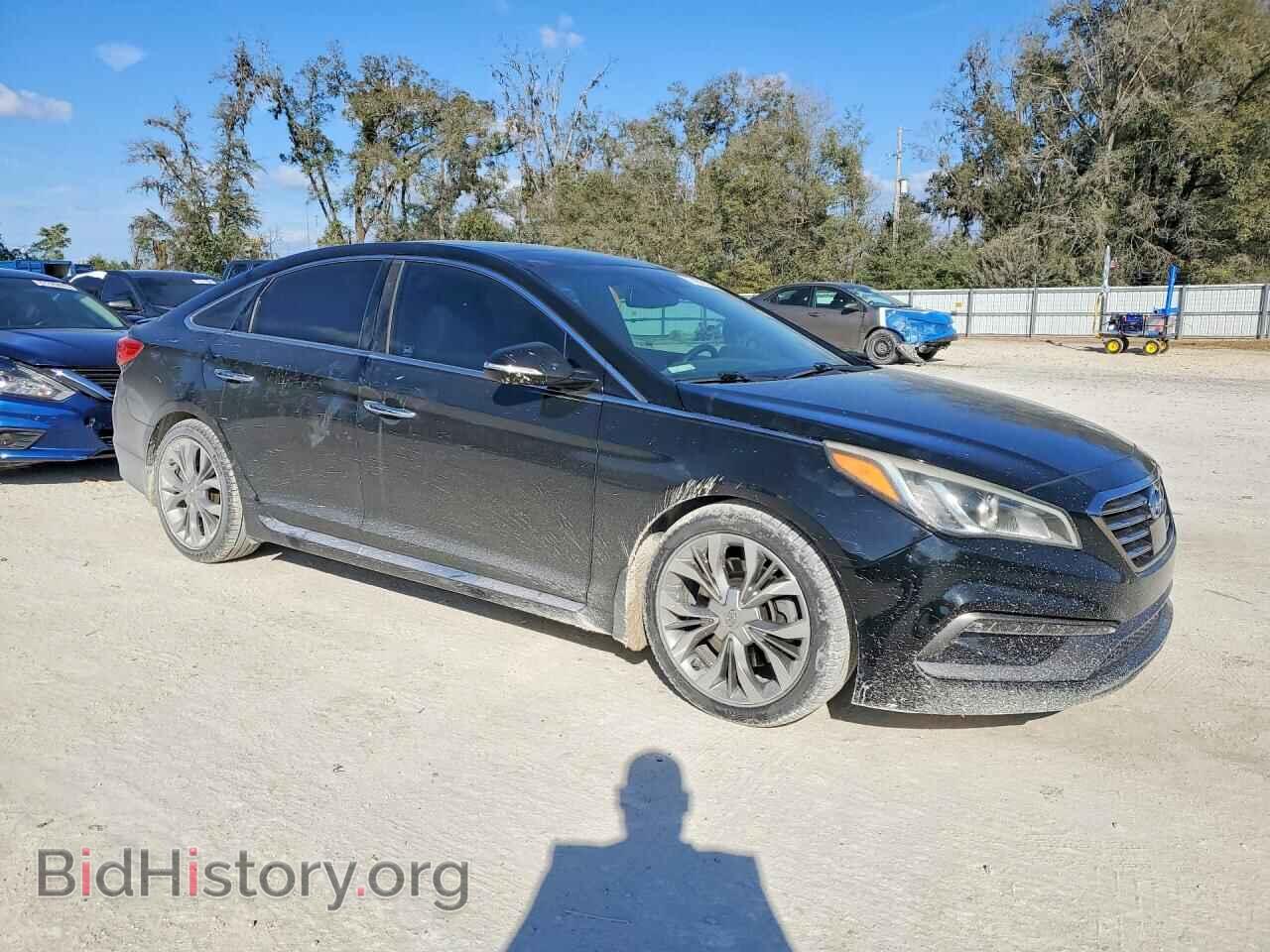 2015 HYUNDAI SONATA - VIN: 5NPE34AB0FH257367 - Фото 4