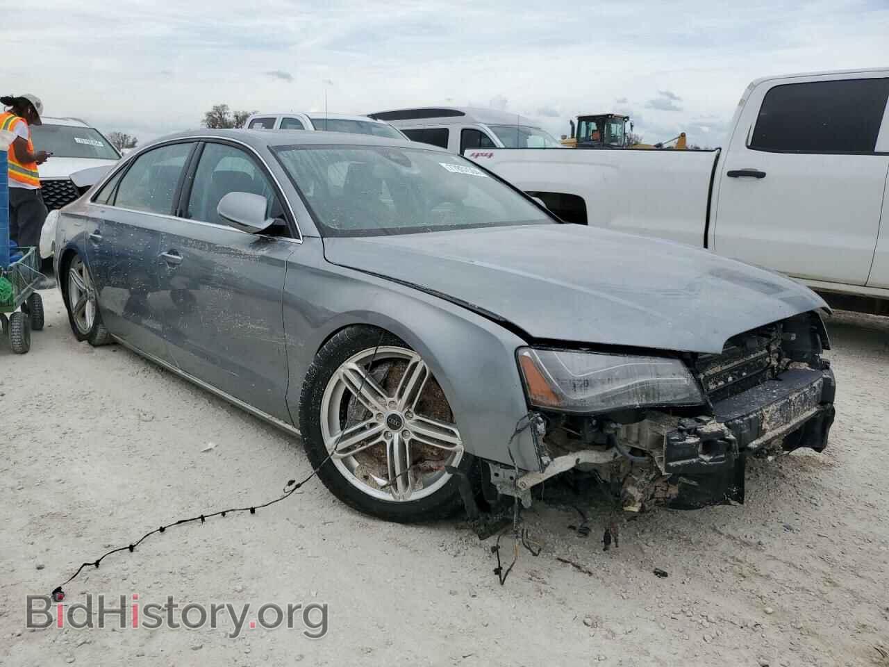 2013 AUDI A8 - VIN: WAURGAFD0DN000668 - Фото 4