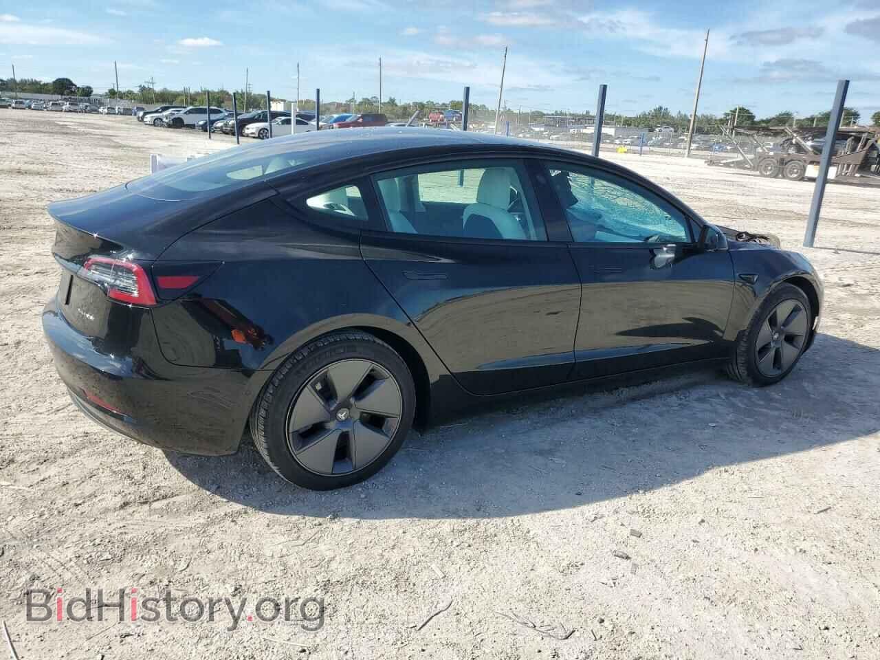 2022 TESLA MODEL 3 - VIN: 5YJ3E1EB3NF101153 - Фото 3