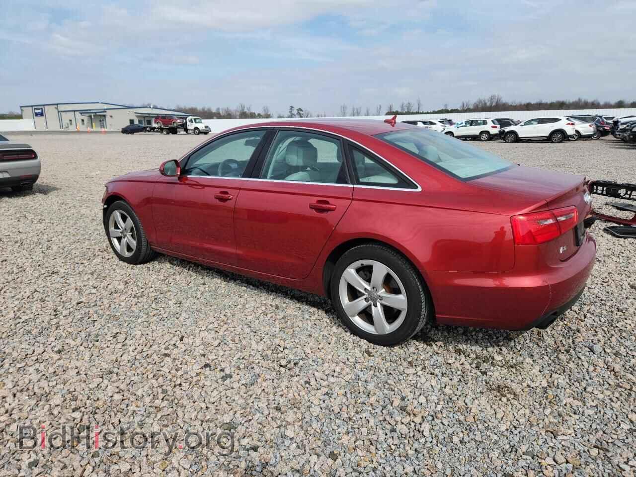 2012 AUDI A6 - VIN: WAUGGAFC8CN117251 - Фото 2