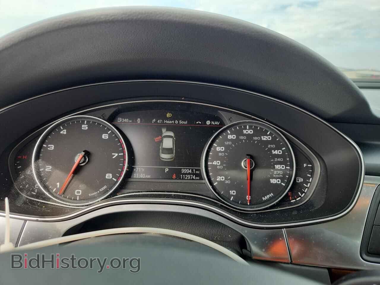 2012 AUDI A6 - VIN: WAUGGAFC8CN117251 - Фото 9