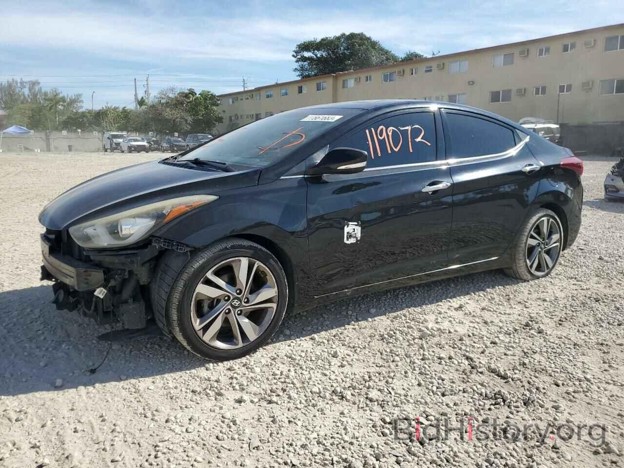 Photo 5NPDH4AE5GH661595 - HYUNDAI ELANTRA 2016