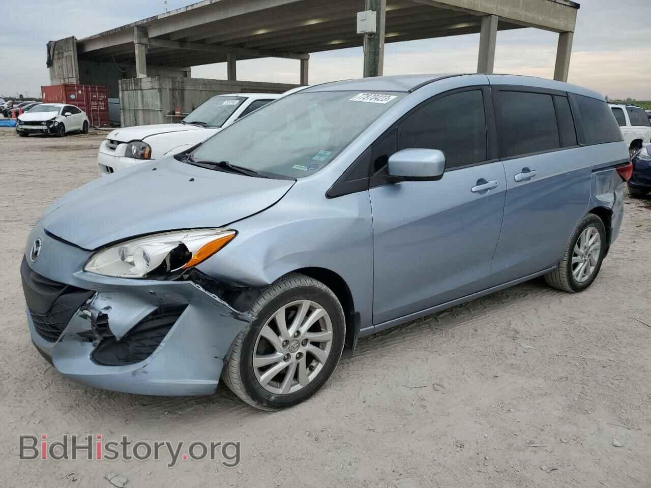 Photo JM1CW2BL7C0144342 - MAZDA 5 2012