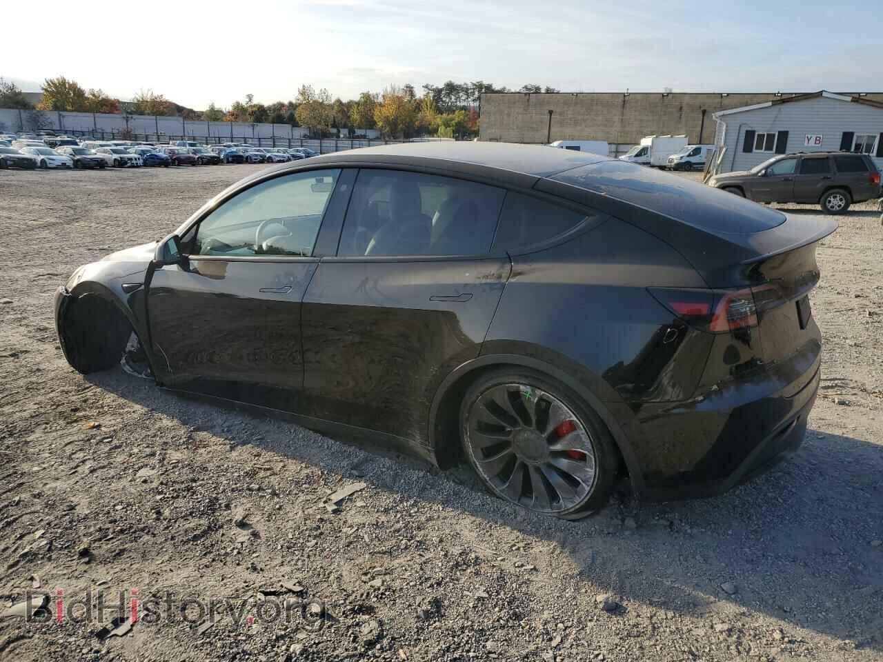 2022 TESLA MODEL Y - VIN: 7SAYGDEF6NF377768 - Фото 2
