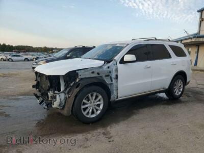 2014 Dodge DURANGO SXT, белый — VIN 1C4RDHAG7EC509742, Copart
