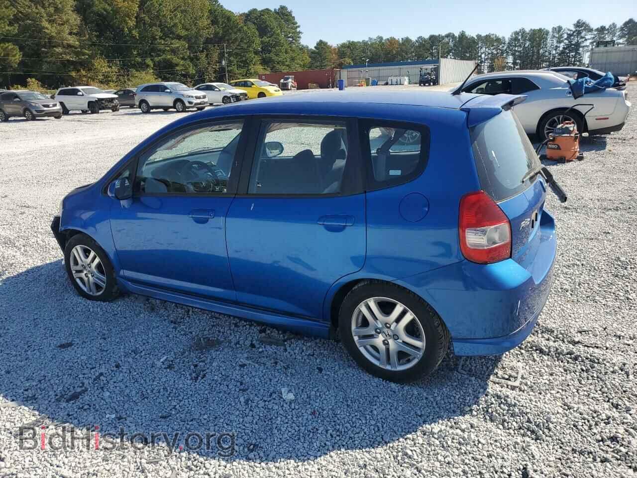 2007 HONDA FIT - VIN: JHMGD37697S053775 - Фото 2