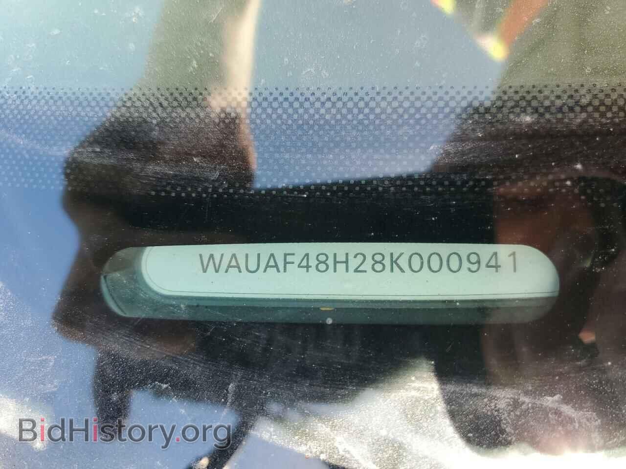 2008 AUDI A4 - VIN: WAUAF48H28K000941 - Фото 12