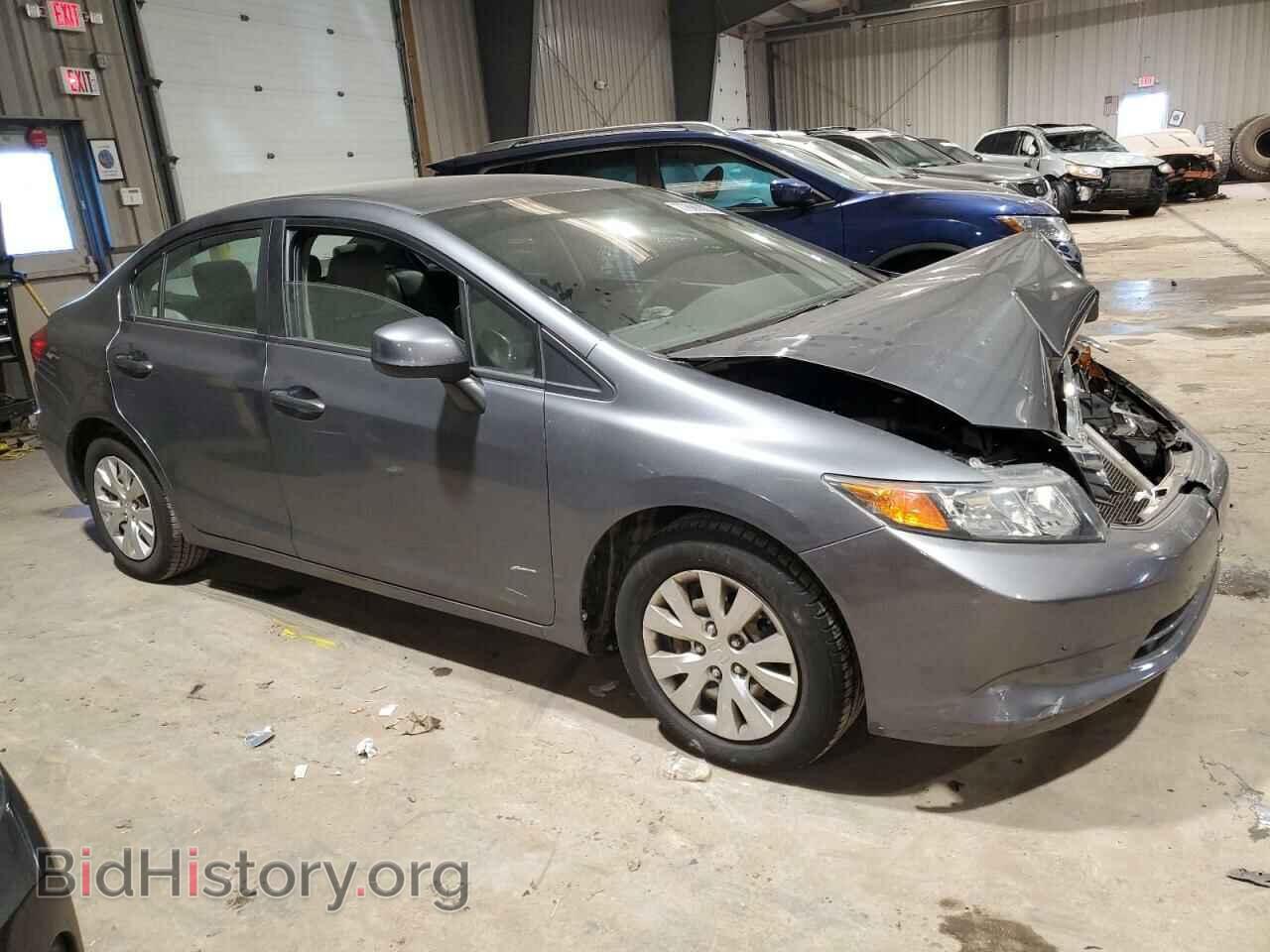 2012 HONDA CIVIC - VIN: 19XFB2F56CE386454 - Фото 4