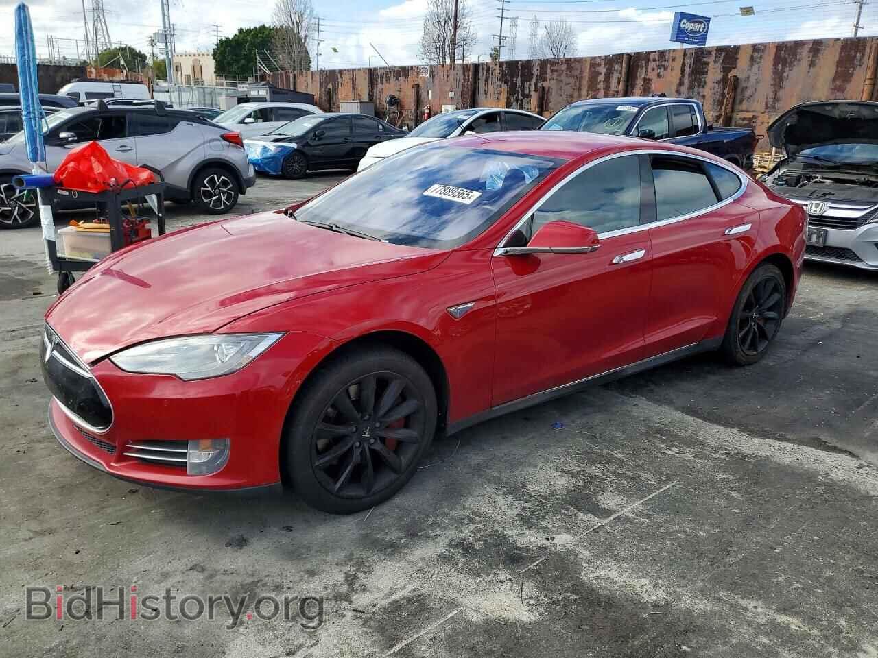 Photo 5YJSA1H10EFP30508 - TESLA MODEL S 2014