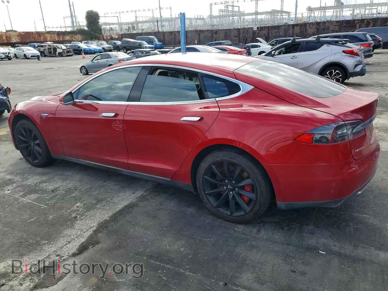 2014 TESLA MODEL S - VIN: 5YJSA1H10EFP30508 - Фото 2