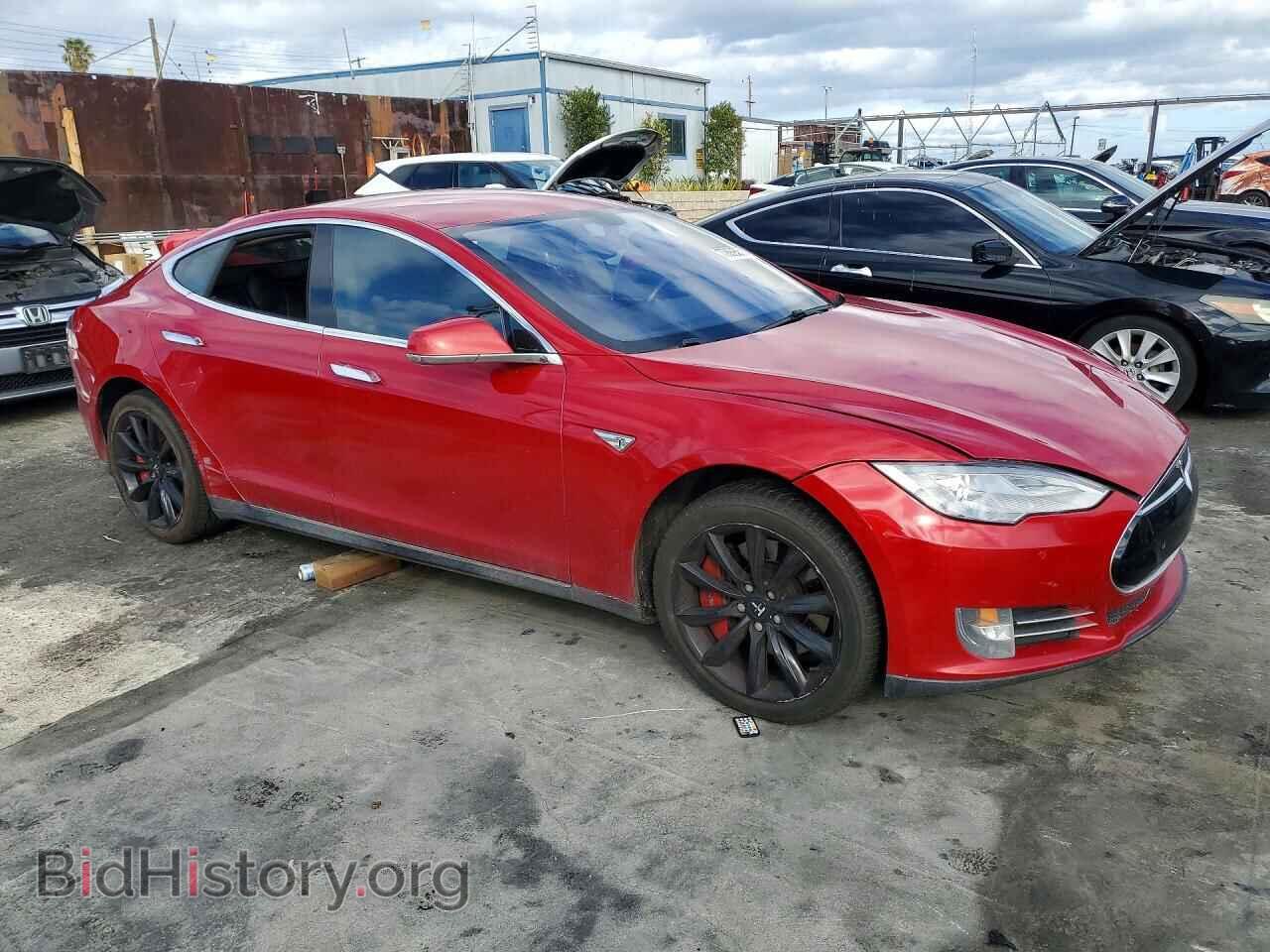 2014 TESLA MODEL S - VIN: 5YJSA1H10EFP30508 - Фото 4
