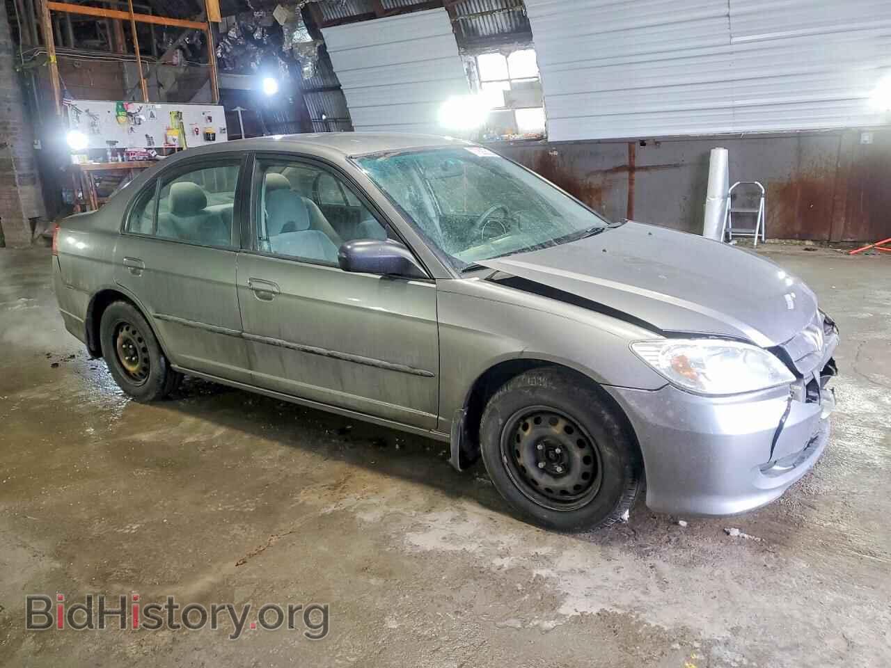 2005 HONDA CIVIC - VIN: 1HGES16385L017949 - Фото 4