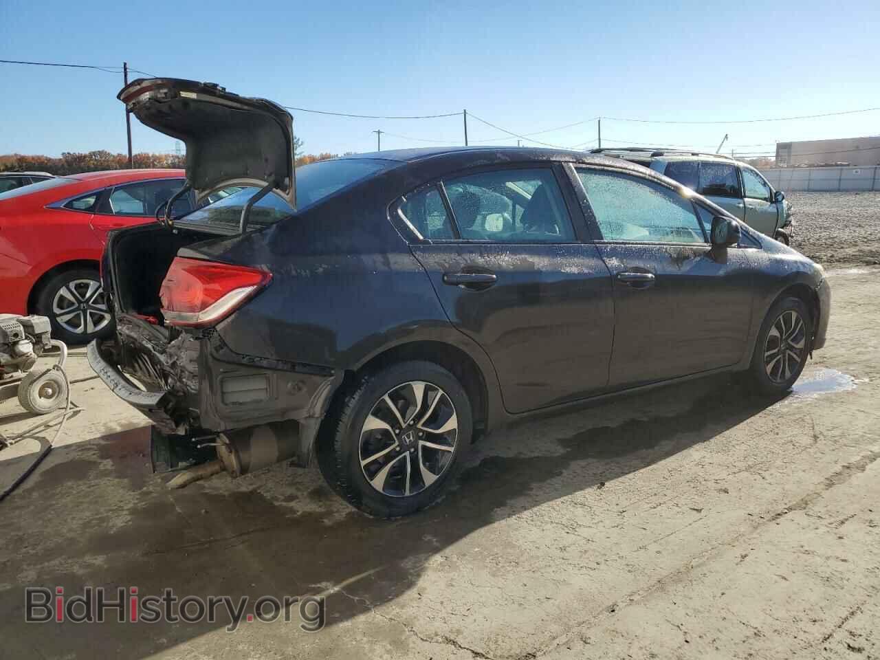 2013 HONDA CIVIC - VIN: 19XFB2F80DE214349 - Фото 3