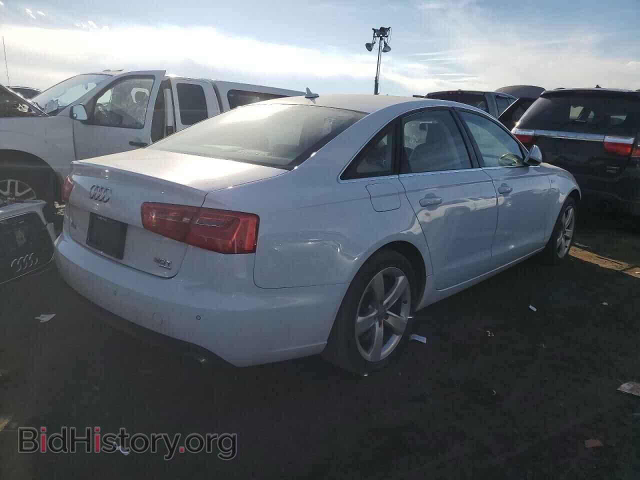 2012 AUDI A6 - VIN: WAUGGAFC3CN126830 - Фото 3
