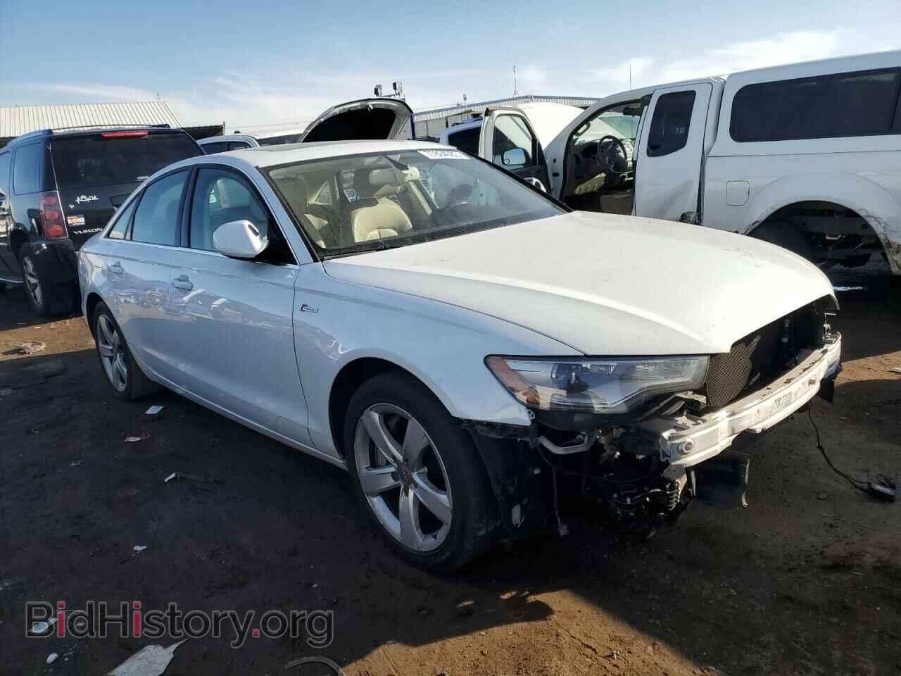 2012 AUDI A6 - VIN: WAUGGAFC3CN126830 - Фото 4