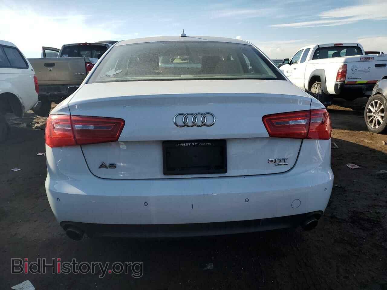 2012 AUDI A6 - VIN: WAUGGAFC3CN126830 - Фото 6