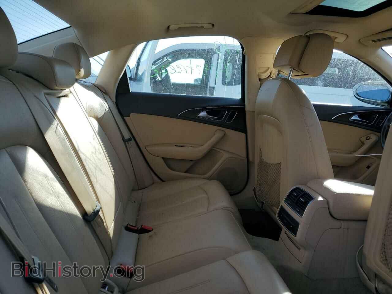 2012 AUDI A6 - VIN: WAUGGAFC3CN126830 - Фото 10