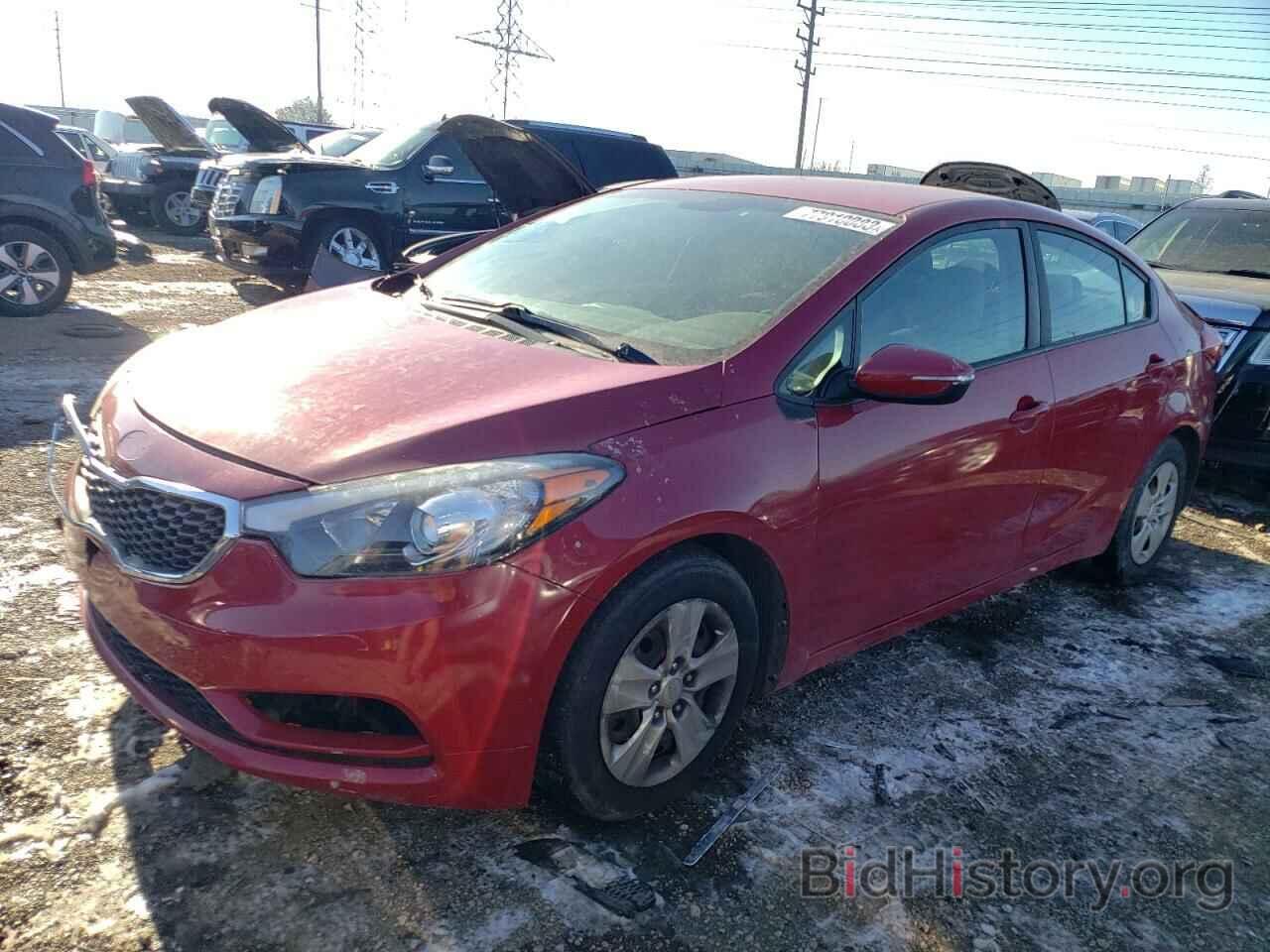 Photo KNAFX4A69G5521339 - KIA FORTE 2016