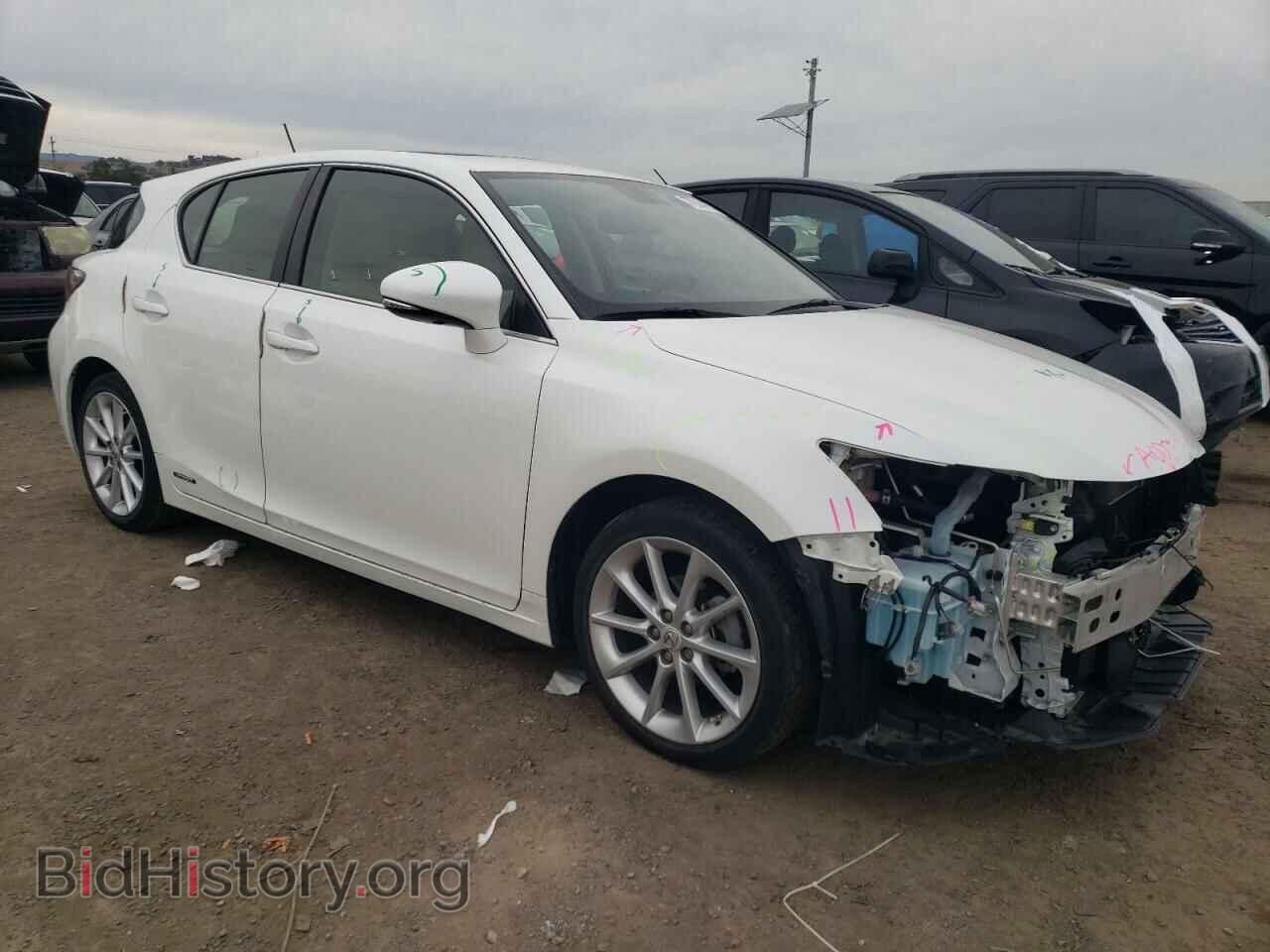 2013 LEXUS CT 200 - VIN: JTHKD5BH1D2169255 - Фото 4