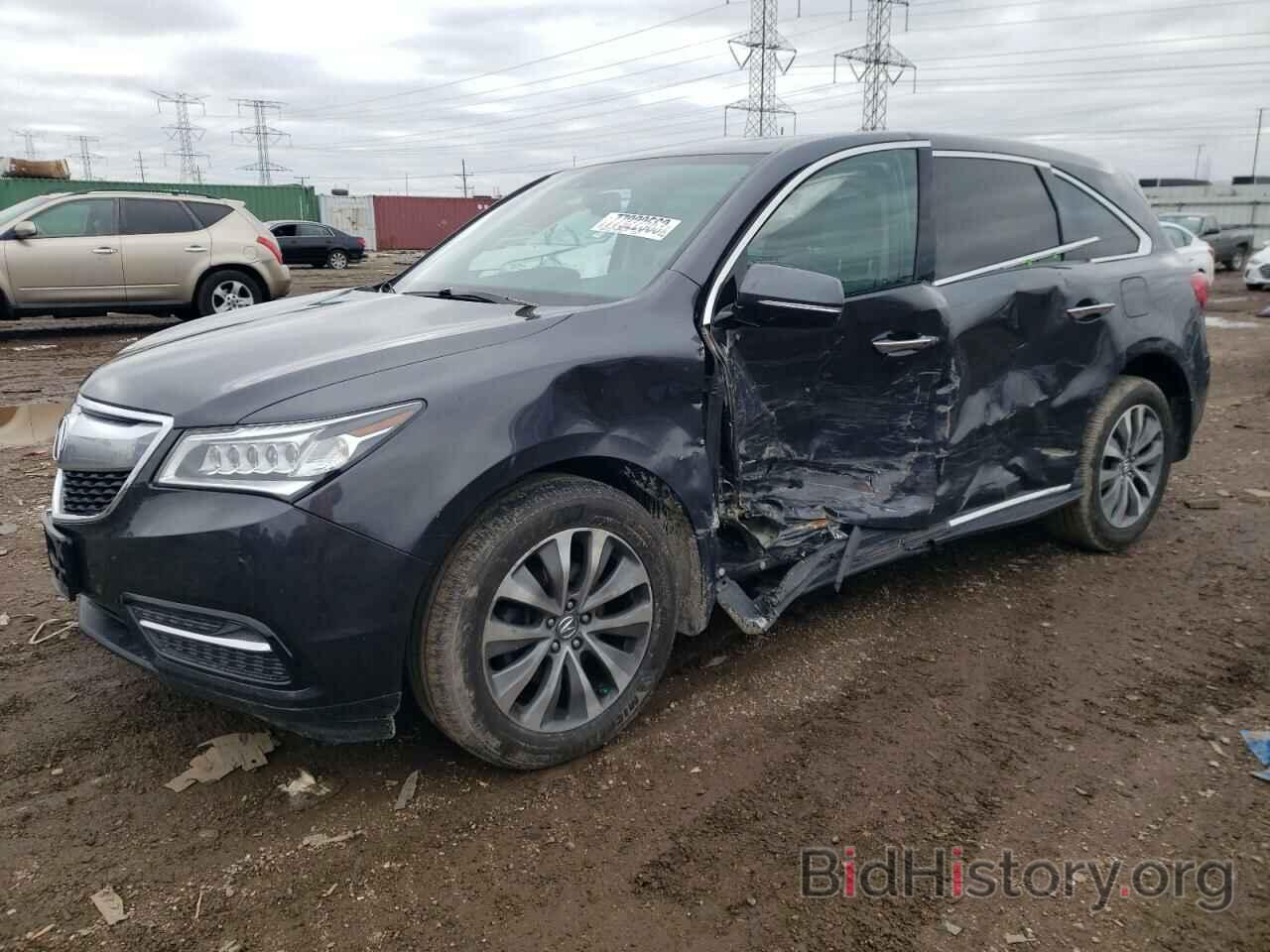 Photo 5FRYD4H46EB029256 - ACURA MDX 2014