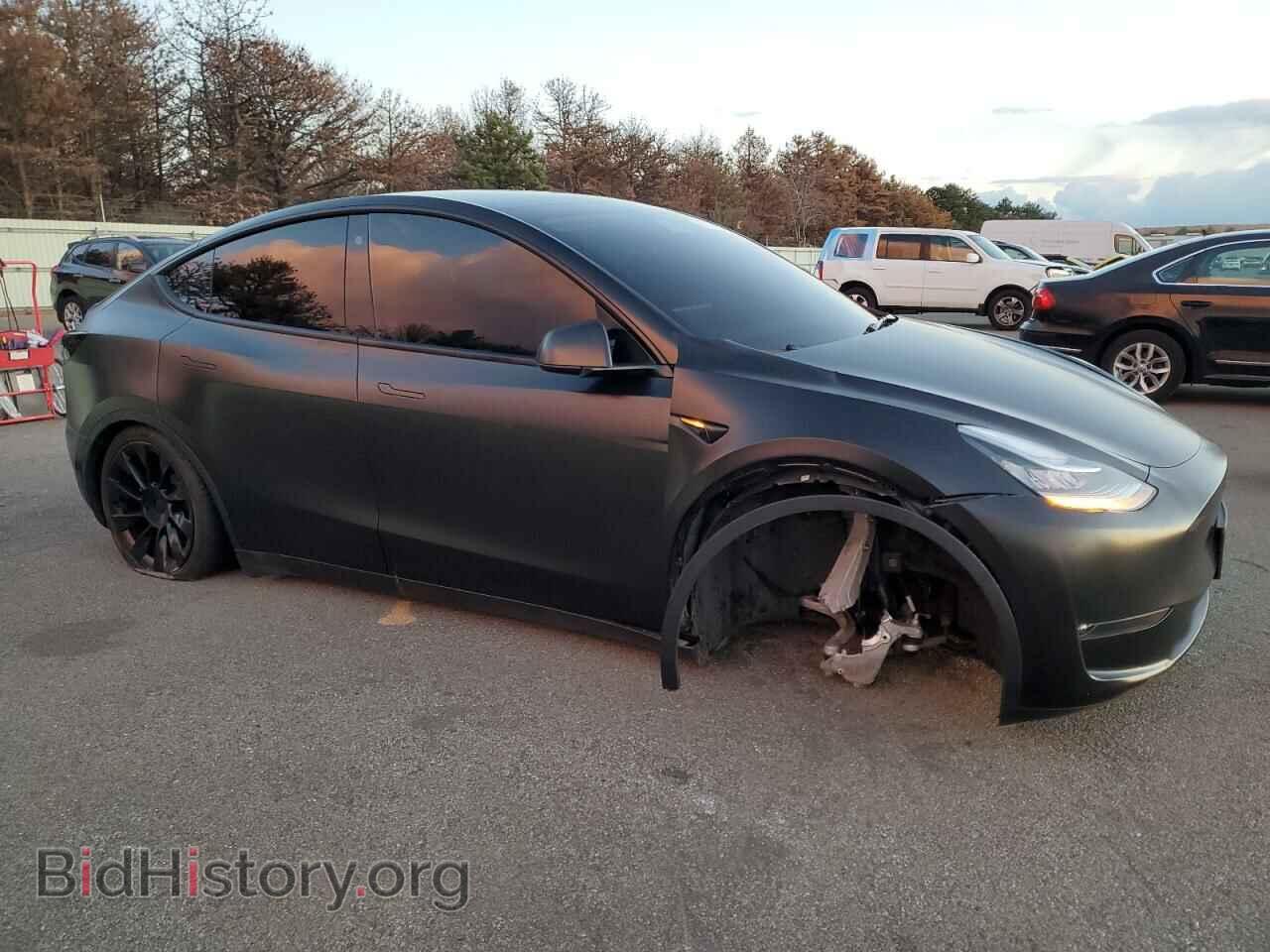 2022 TESLA MODEL Y - VIN: 7SAYGDEE2NF428562 - Фото 4