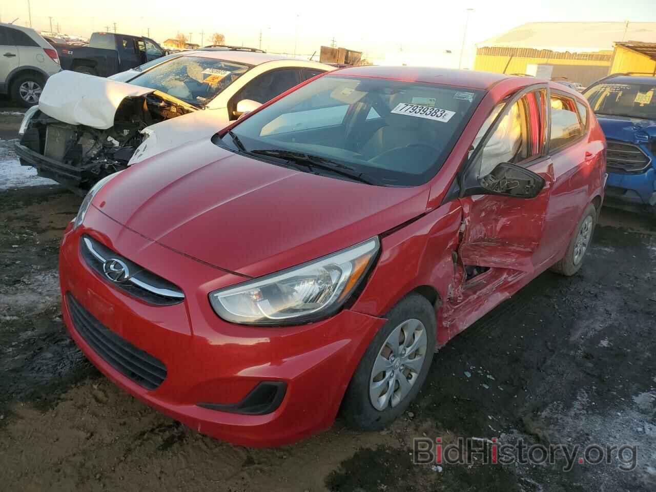 Photo KMHCT5AE5GU261408 - HYUNDAI ACCENT 2016