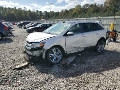 2012 Ford EDGE Limited, white — VIN 2FMDK3K91CBA10334, Copart