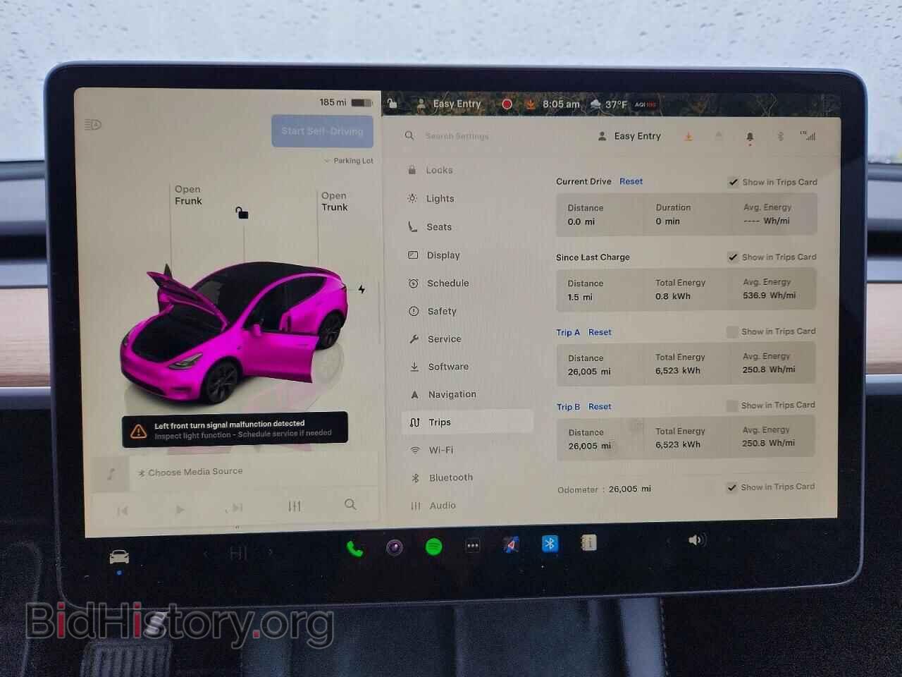 2025 TESLA MODEL Y - VIN: 7SAYGDEE7SA355682 - Photo 9