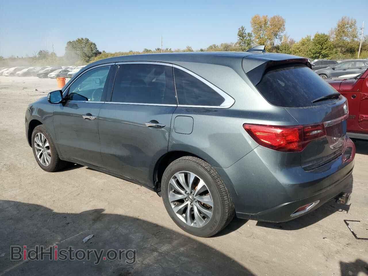 2014 ACURA MDX - VIN: 5FRYD4H40EB027163 - Фото 2
