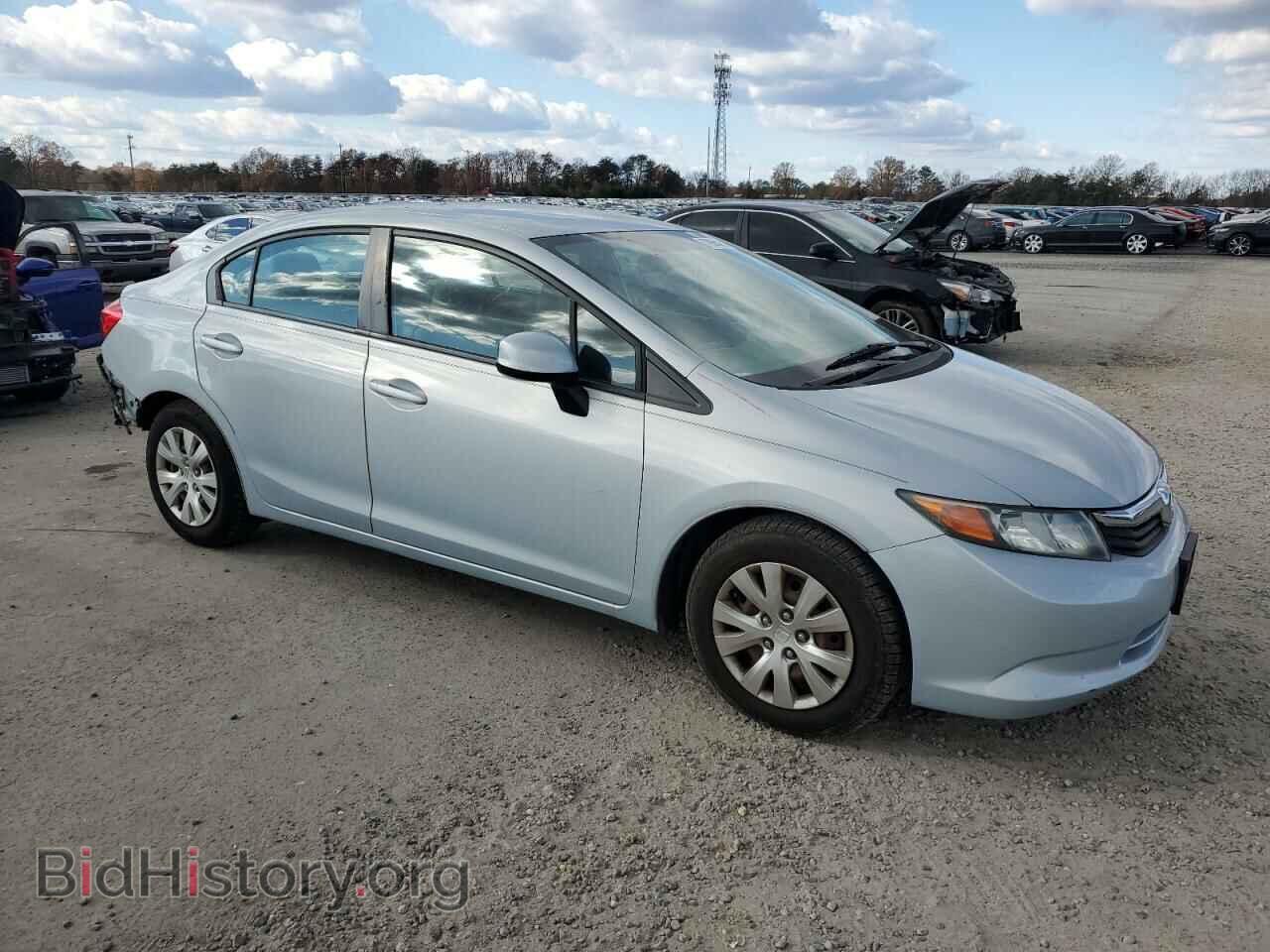 2012 HONDA CIVIC - VIN: 2HGFB2F52CH571834 - Фото 4