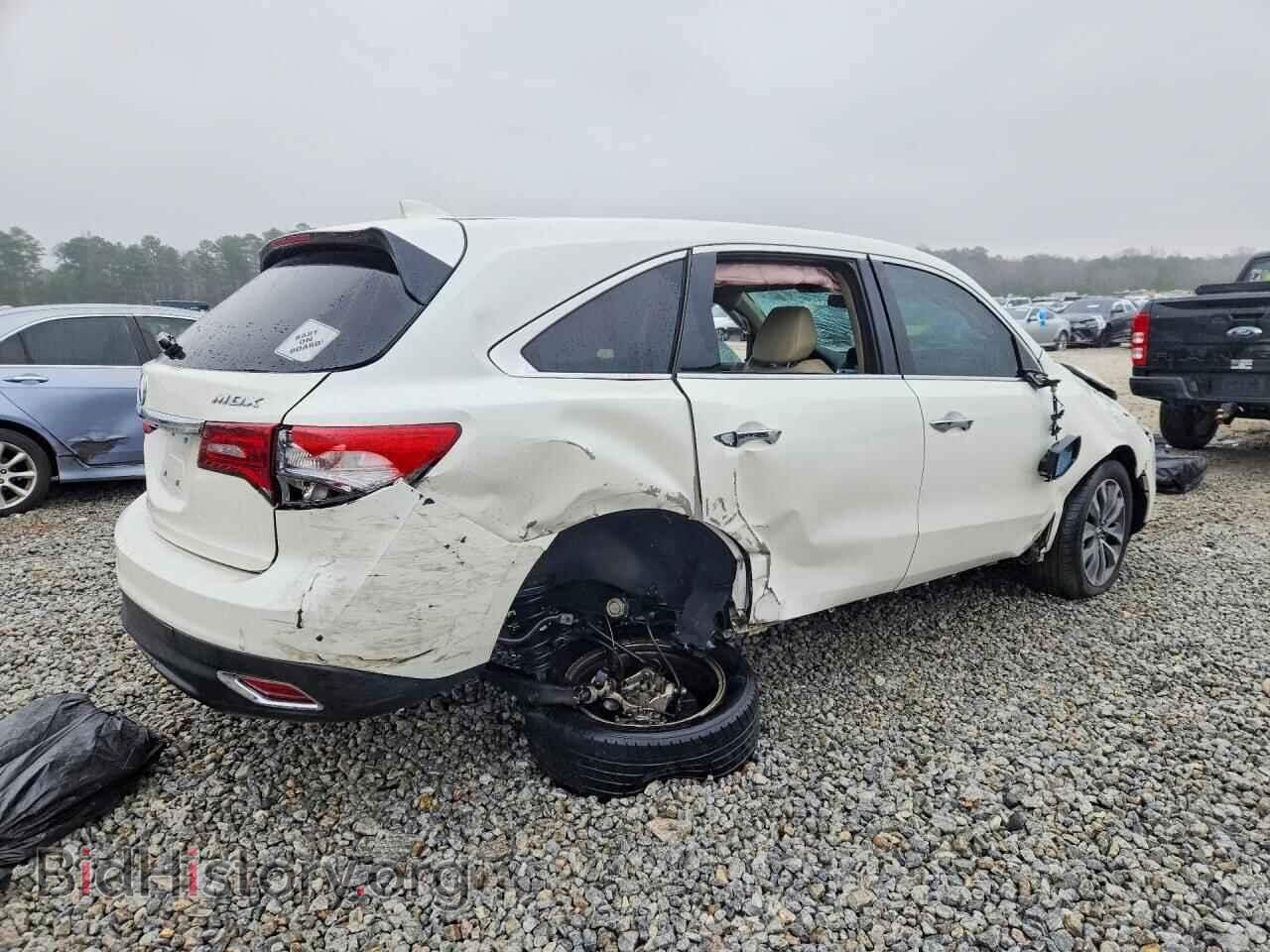 2016 ACURA MDX - VIN: 5FRYD3H48GB012813 - Фото 3