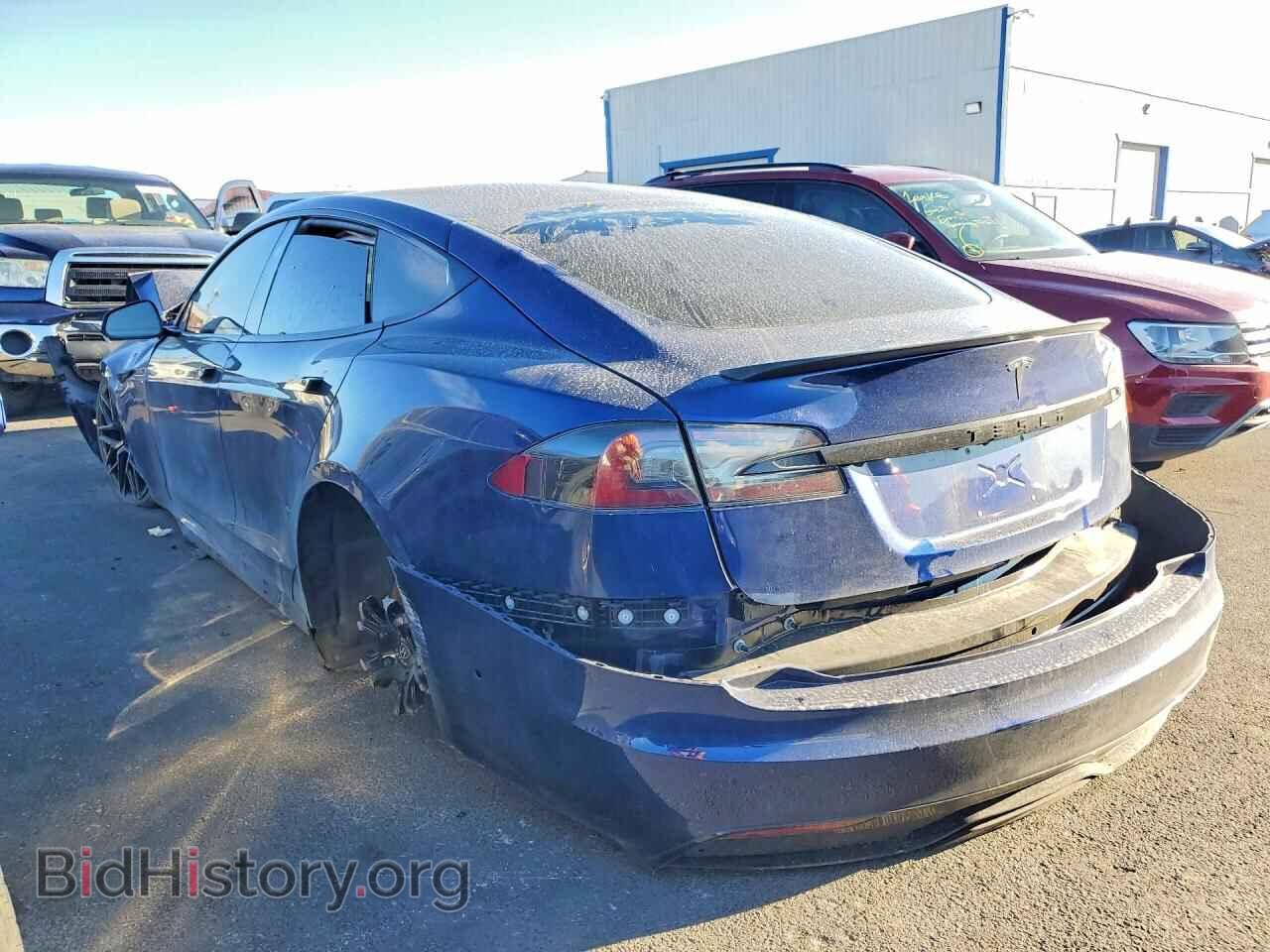 2021 TESLA MODEL S - VIN: 5YJSA1E58MF430138 - Фото 2