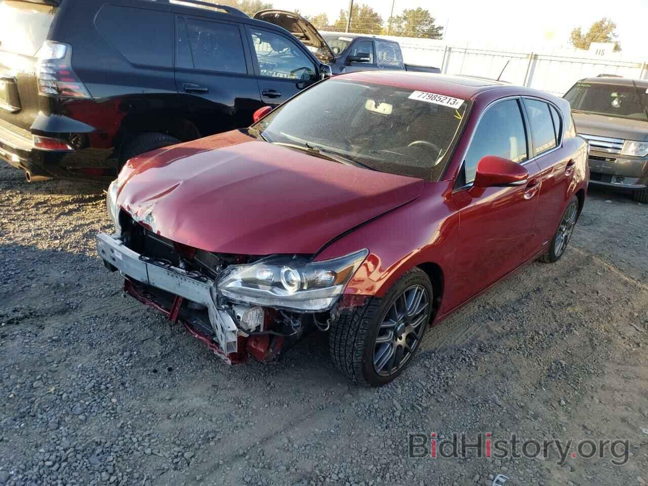 Photo JTHKD5BH4D2159089 - LEXUS CT 200 2013