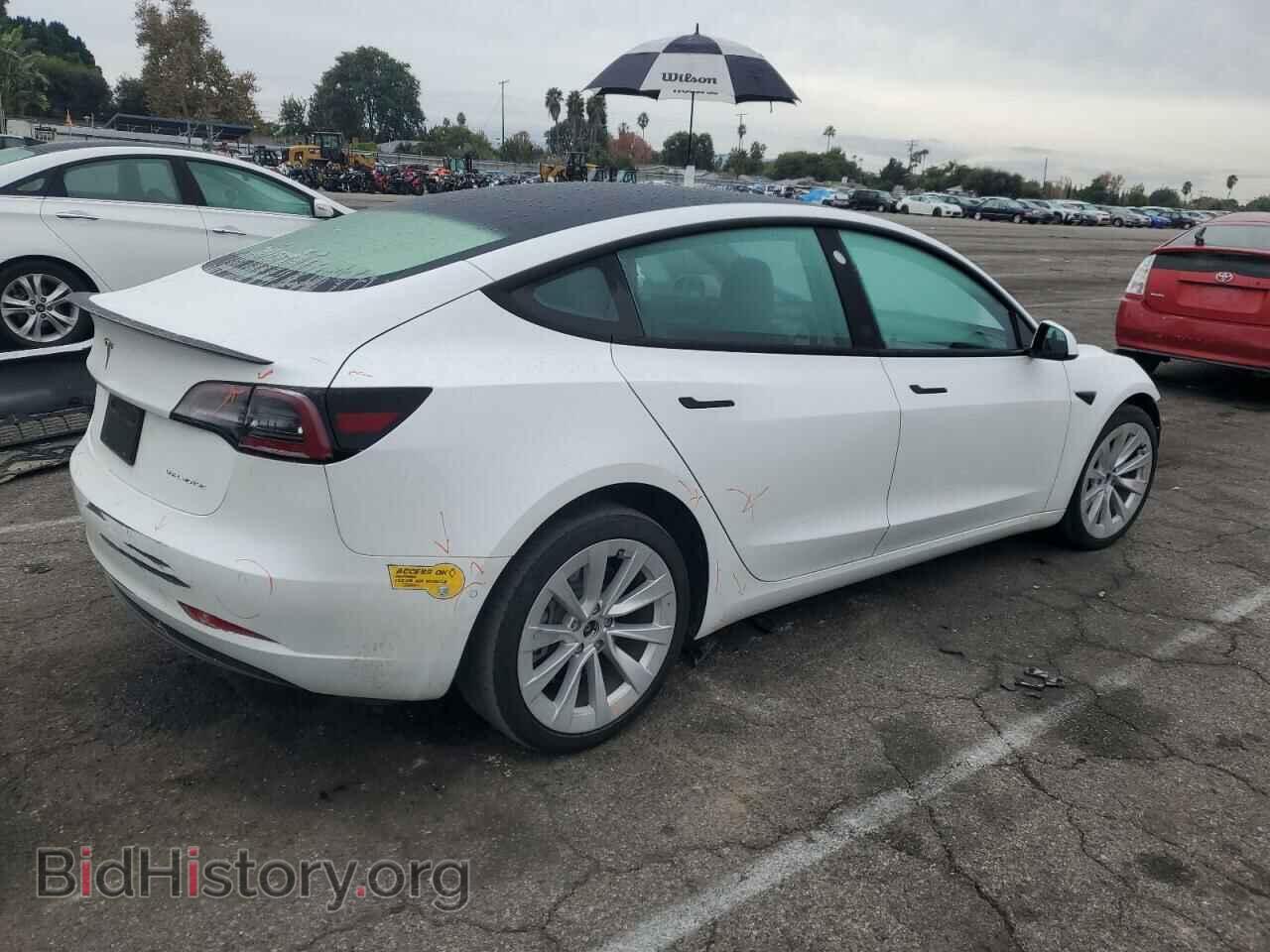 2022 TESLA MODEL 3 - VIN: 5YJ3E1EB7NF130381 - Photo 3