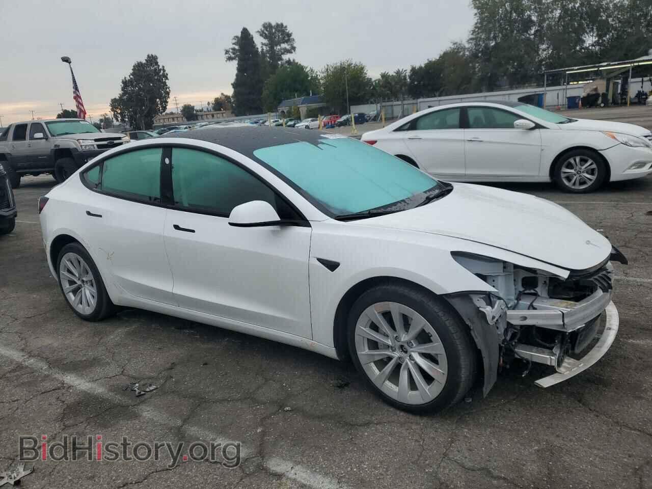 2022 TESLA MODEL 3 - VIN: 5YJ3E1EB7NF130381 - Photo 4