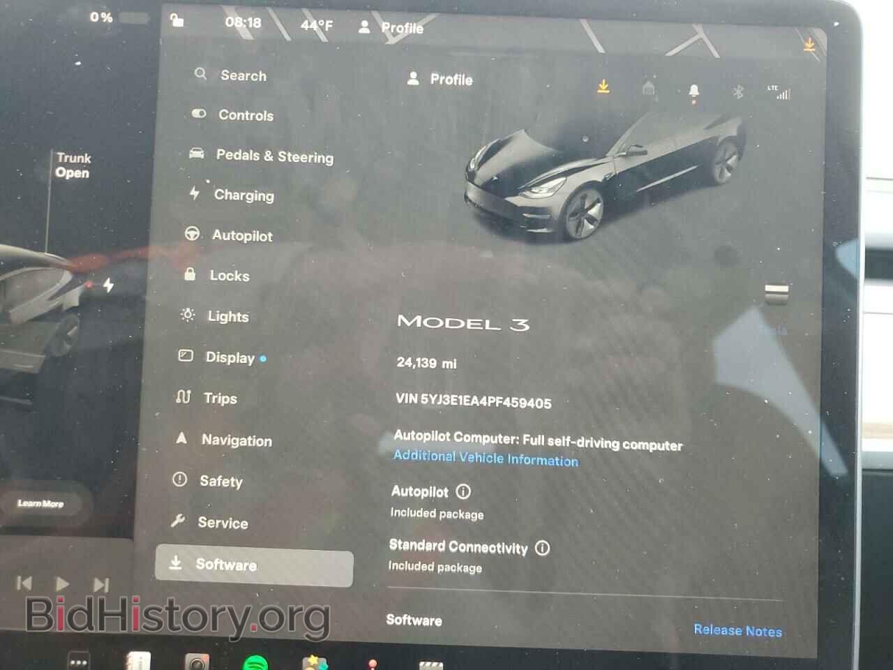 2023 TESLA MODEL 3 - VIN: 5YJ3E1EA4PF459405 - Photo 9