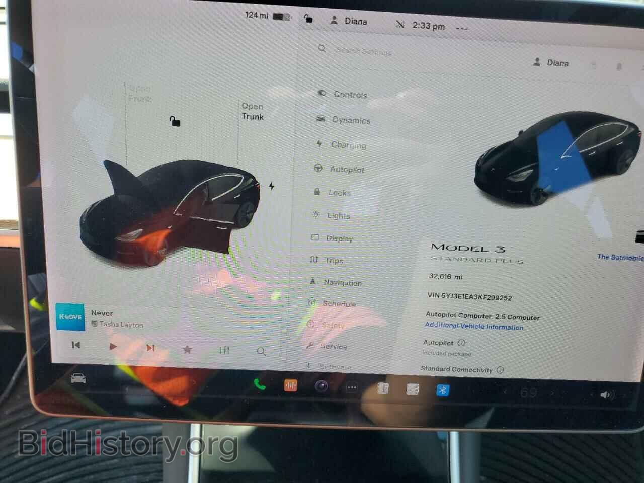 2019 TESLA MODEL 3 - VIN: 5YJ3E1EA3KF299252 - Фото 9