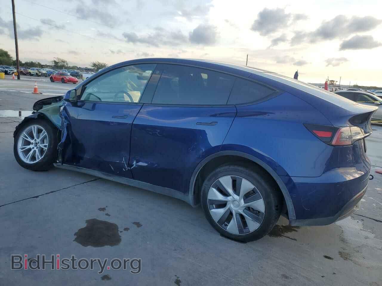 2022 TESLA MODEL Y - VIN: 7SAYGDEEXNA004690 - Фото 2