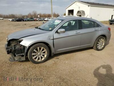 2013 Chrysler 200 Limited, silver — VIN 1C3CCBCG7DN555582, Copart