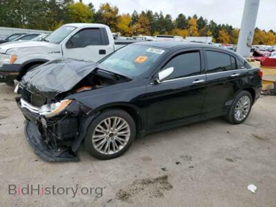 2012 Chrysler 200 Limited, black — VIN 1C3CCBCB5CN140795, Copart